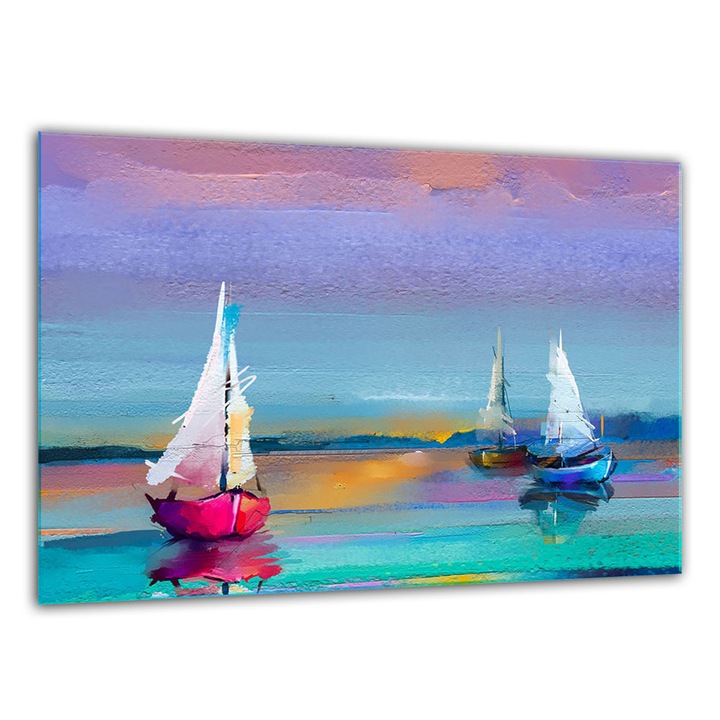 Üveg konyhai vágódeszka, 30x22 cm, karcálló, csúszásgátló tartókkal
