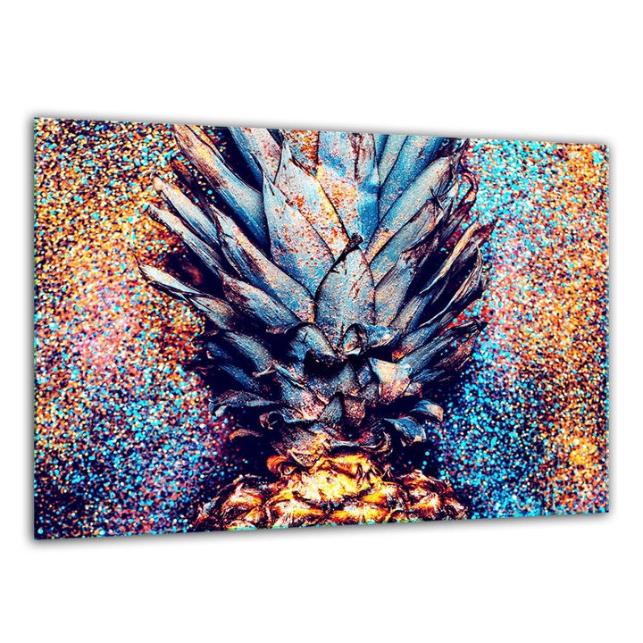 Tocator de bucatarie din sticla, 30x22cm, rezistent la zgarieturi, cu suport anti-derapant