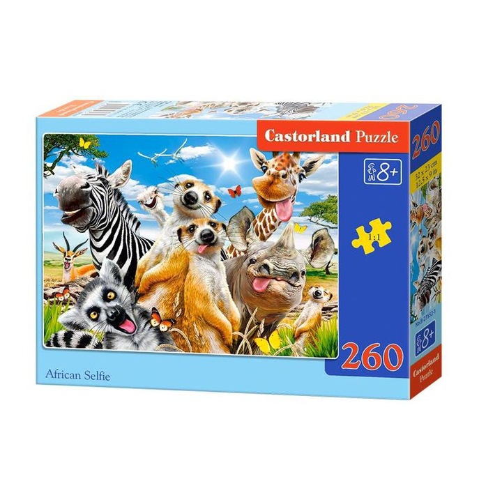 Castorland 260 db-os puzzle - Afrikai szelfi (B-27552)