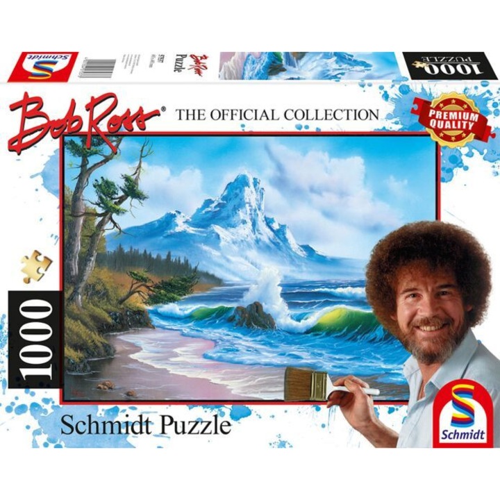 Puzzle Schmidt din 1000 de piese - Munte langa mare