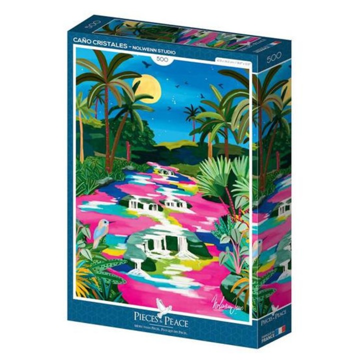 Пъзел Pieces & Peace от 500 части - Caño Cristales (0119)