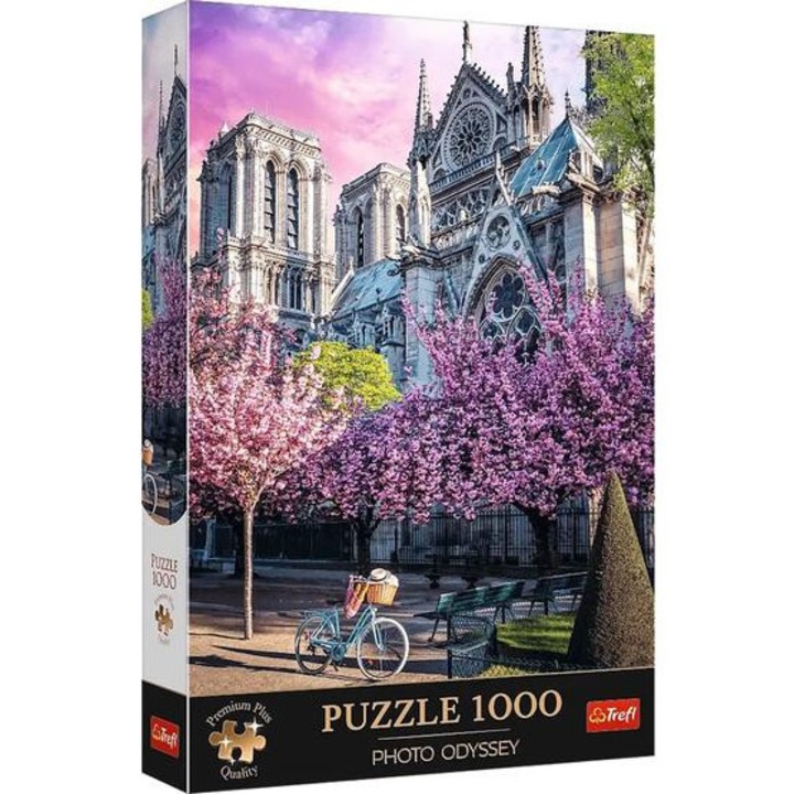 Trefl 1000 db-os Premium Plus puzzle - Notre-Dame Cathedral of Paris (10858)