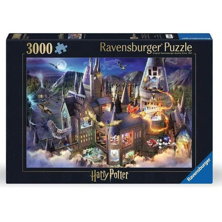 Пъзел Ravensburger с 3000 части - Хогуортс (17561)