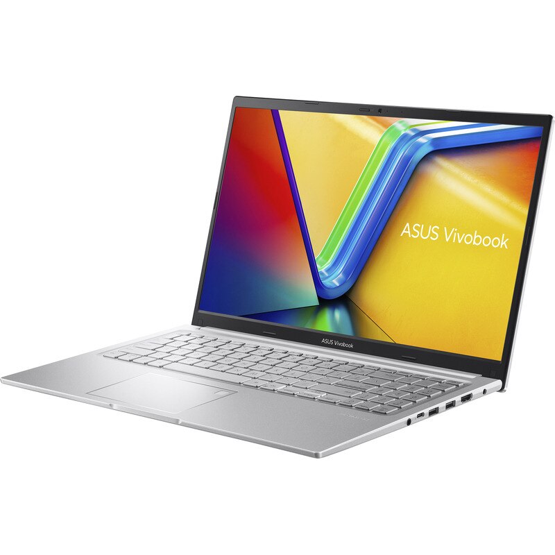 Laptop ASUS 15.6'' Vivobook 15 X1502VA, FHD, Procesor Intel® Core™ i5-13420H (12M Cache, up to 4.60 GHz), 8 cores, 48GB DDR4, 512GB SSD, Intel UHD, No OS, Cool Silver