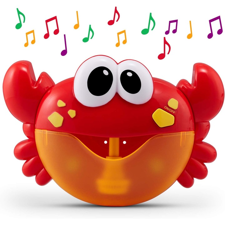 Jucarie de baie crab, 24 melodii