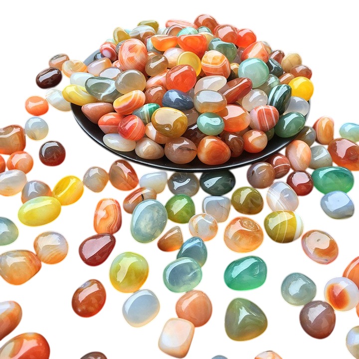 Set pietre decorative pentru gradina, potrivite pentru decorarea vaselor, gradinilor si acvariilor, 500g