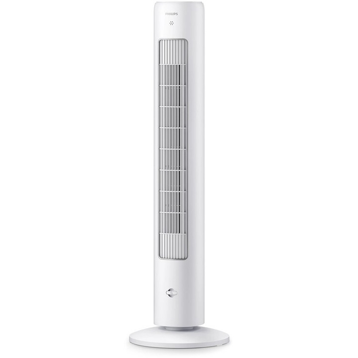 Ventilator de podea Philips, 3 trepte de viteza, 40 W, Alb