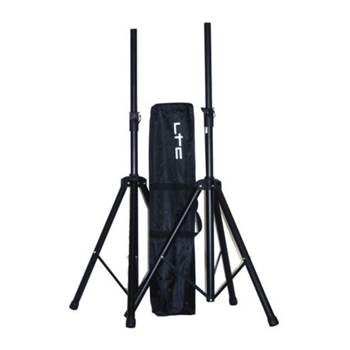 Set suport boxe reglabil + husă transport, înălțime 1.80m, sarcină maximă 30kg