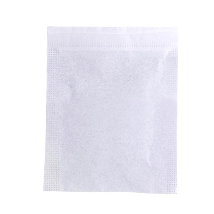 Pungi filtrante pentru ceai ZYBLSSBB, netesute cu snur pentru infuzie, 5.5 x 7 cm, alb, 100 buc, LSM2xh11511-BCS0249374