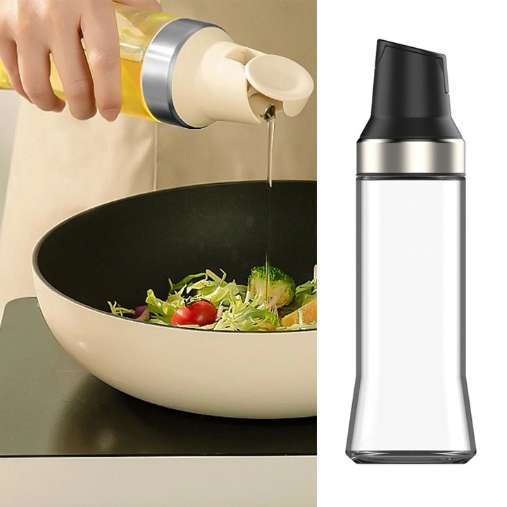 Pulverizator ulei pentru gatit 500ml, inox, multicolor