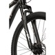 Bicicleta MTB cu Roti de 29", Echipare Shimano/Saigaun, 21 Viteze, Manete Rotative Shimano, negru/gri, Mountain Bike Carpat Spartan Genius cu Frane Disc, Cadru Aluminiu cu Cabluri integrate