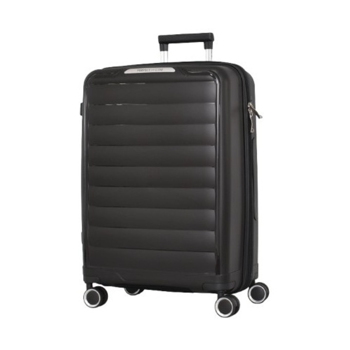 Valiza PERFECT++LINE PP 2332, Expander, 65/44/27 cm, Negru