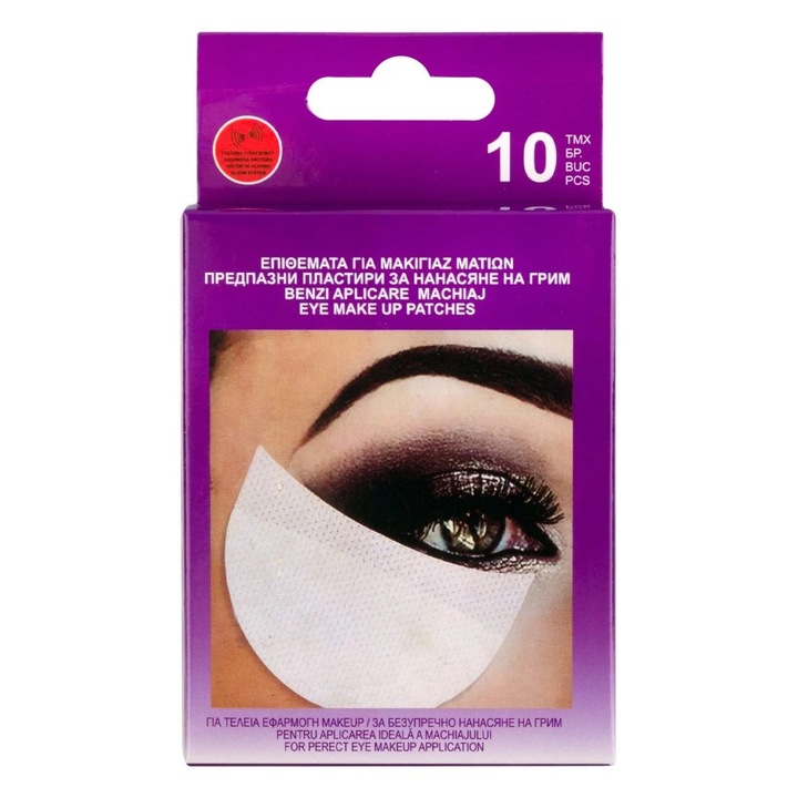 Plasturi Machiaj Albe Make Up Eye Patches - 10buc