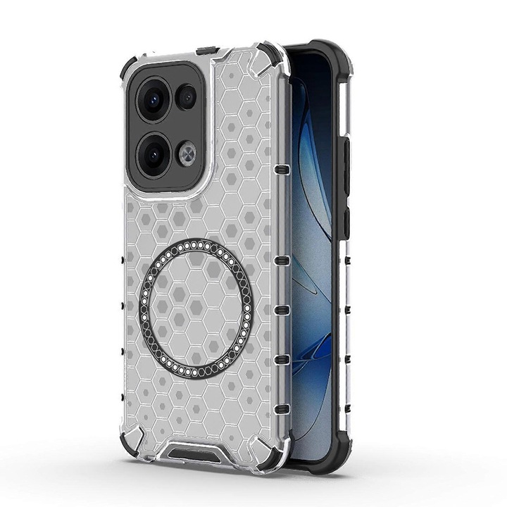Carcasa de protectie pentru Oppo Reno13, alb