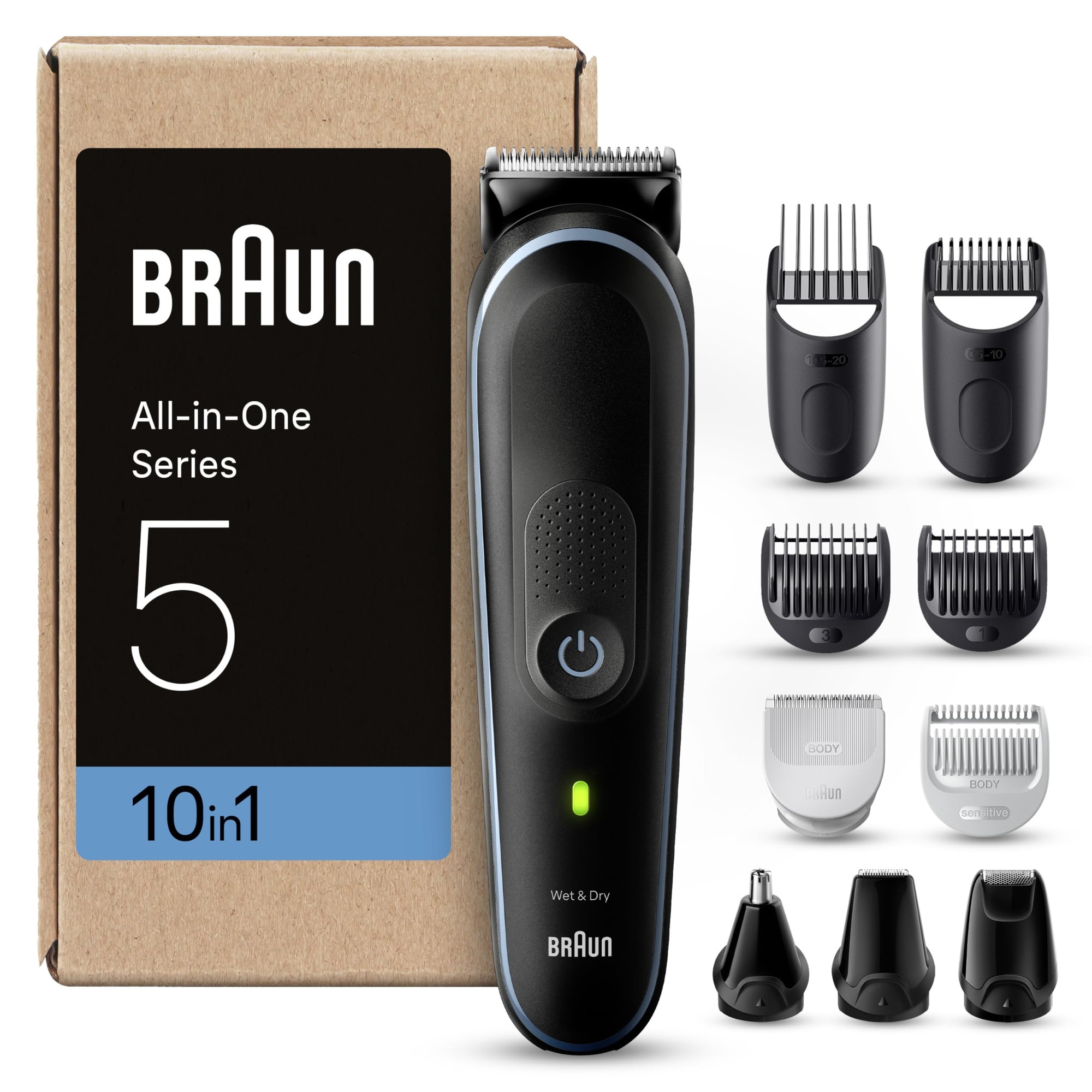 Set De Ingrijire Corporala Braun Series Multifunctional Pentru