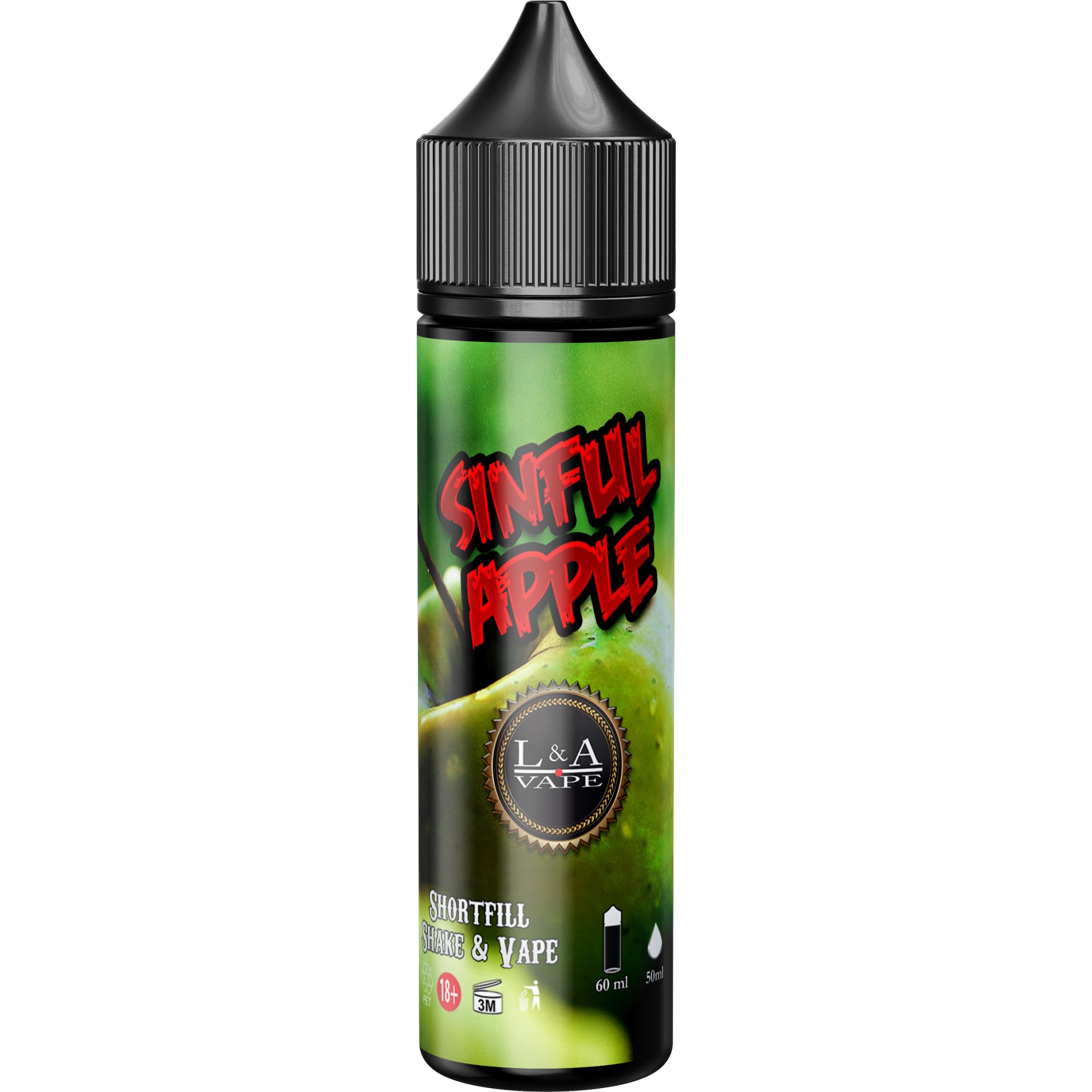 lichid vape Lichid L&A Vape Mar Verde/ Sinfull Apple VPG 50ML 0mg