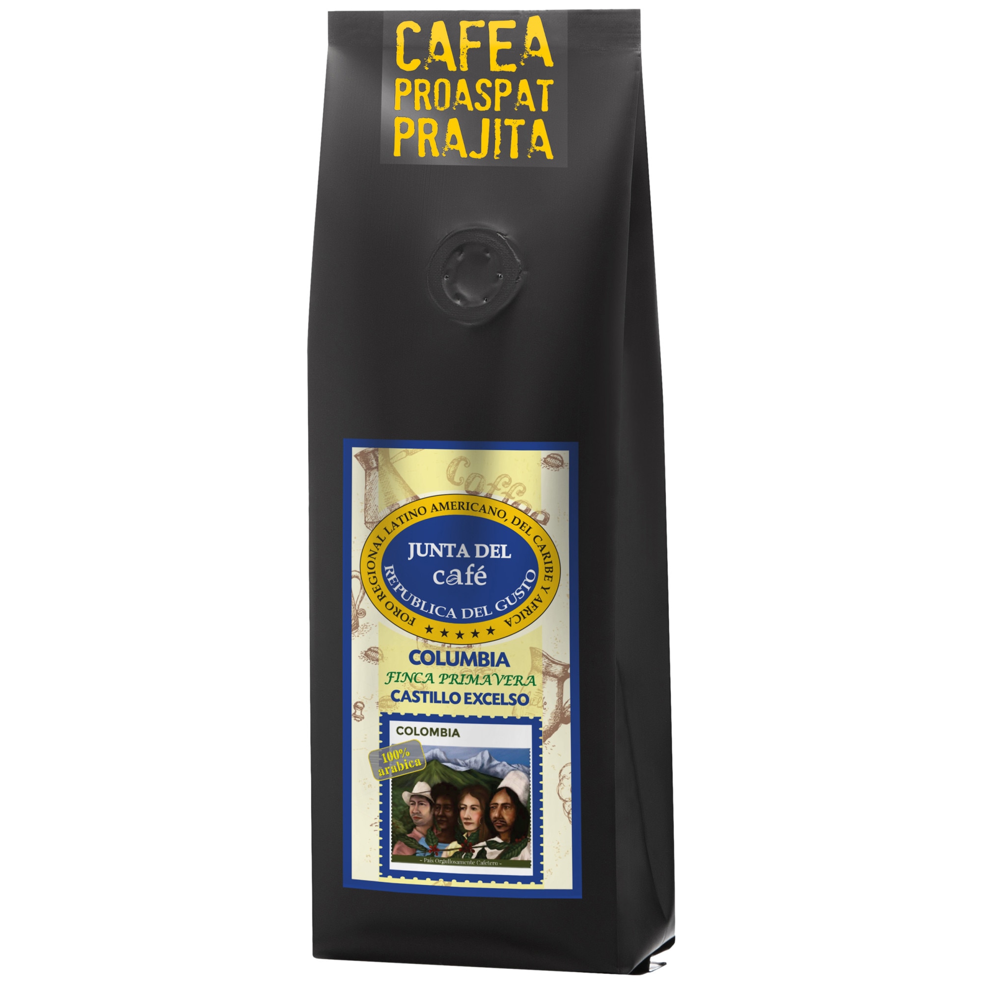 Cafea Proaspat Prajita, 250 gr, Columbia Finca Primavera, 100% Arabica, macinata