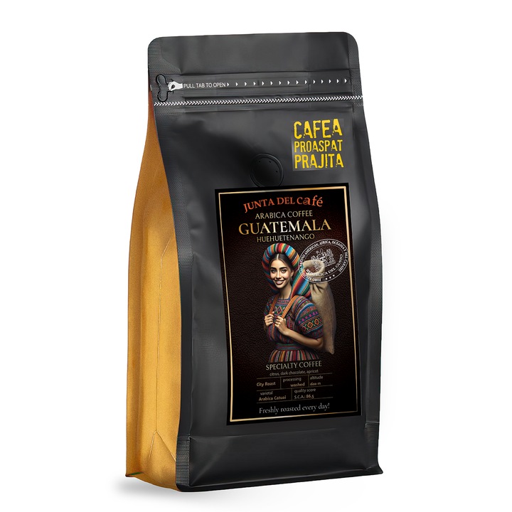 Cafea Proaspat Prajita, 500 gr, Guatemala Specialty Coffee, 100% Arabica, boabe
