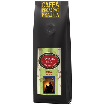 Cafea Proaspat Prajita, 500 gr, Kenya AA Plus, 100% Arabica, boabe Cafea Proaspat Prajita, 500 gr, Kenya AA Plus, 100% Arabica, boabe