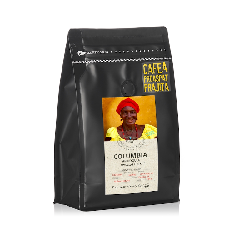 Изпечено кафе, 500 гр., Columbia Specialty Coffee, 100% арабика, Зърна