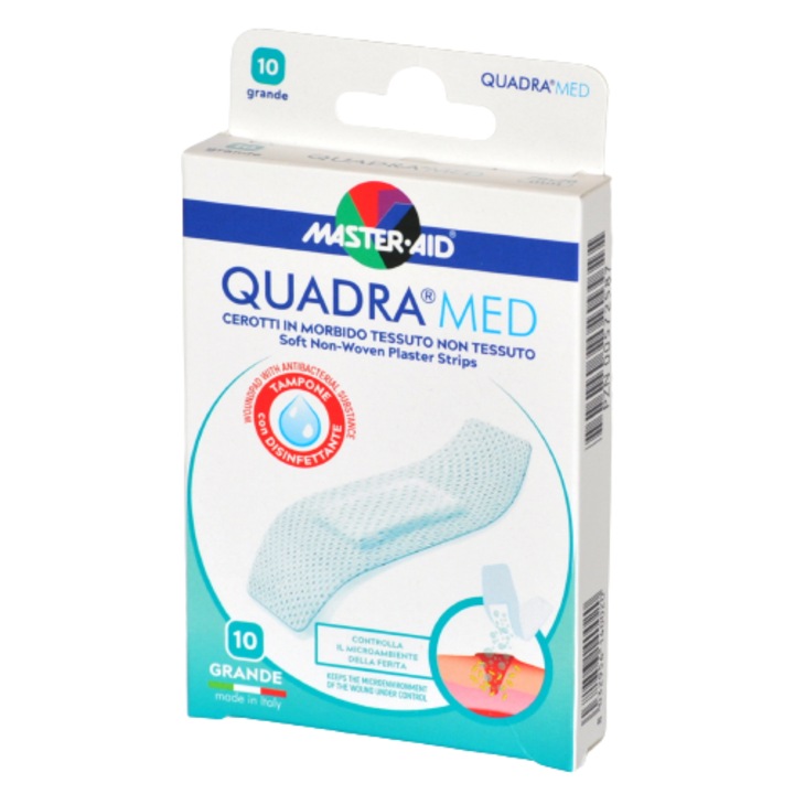 Възглавници за рани Master-Aid Quadra Med 10 бр.