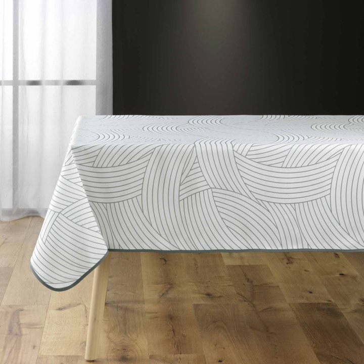 Poliészter terítő LINEA mintával, 150 x 240 cm