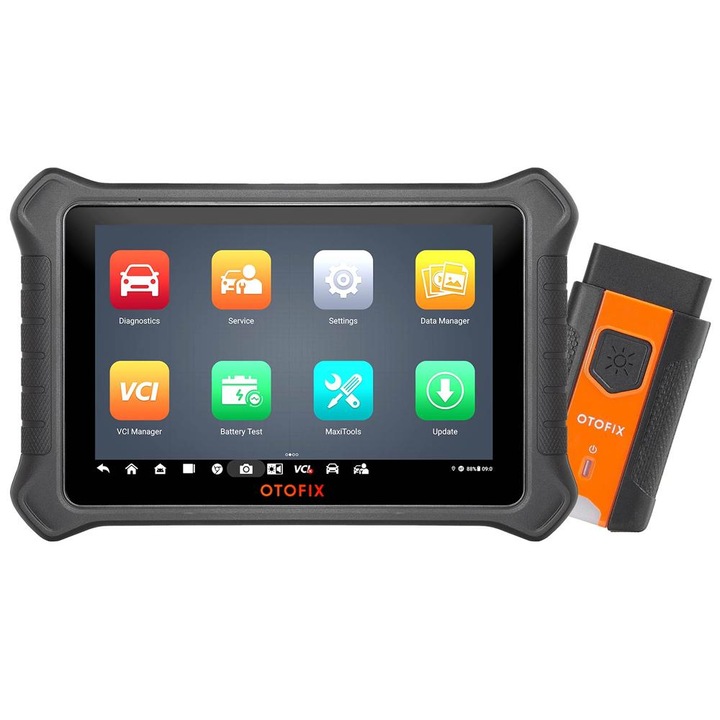 Професионален автомобилен тестер, OTOFIX D1 ProS, 10.1-инчов дисплей, Android 10.0, 4GB RAM + 128GB памет, двупосочен CAN FD и DoIP, над 40 специални функции, кодиране на ECU, батерия 15000 mAh, 2 години безплатна актуализация