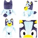 Jucarie de plus Bluey si Bingo, personaj Bluey, Albastru, 28 cm, Virtual Trend®