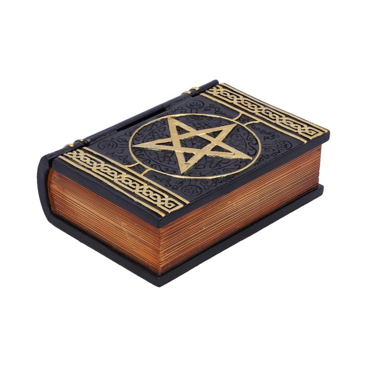 Cutie Decorativa in Forma de Grimoar