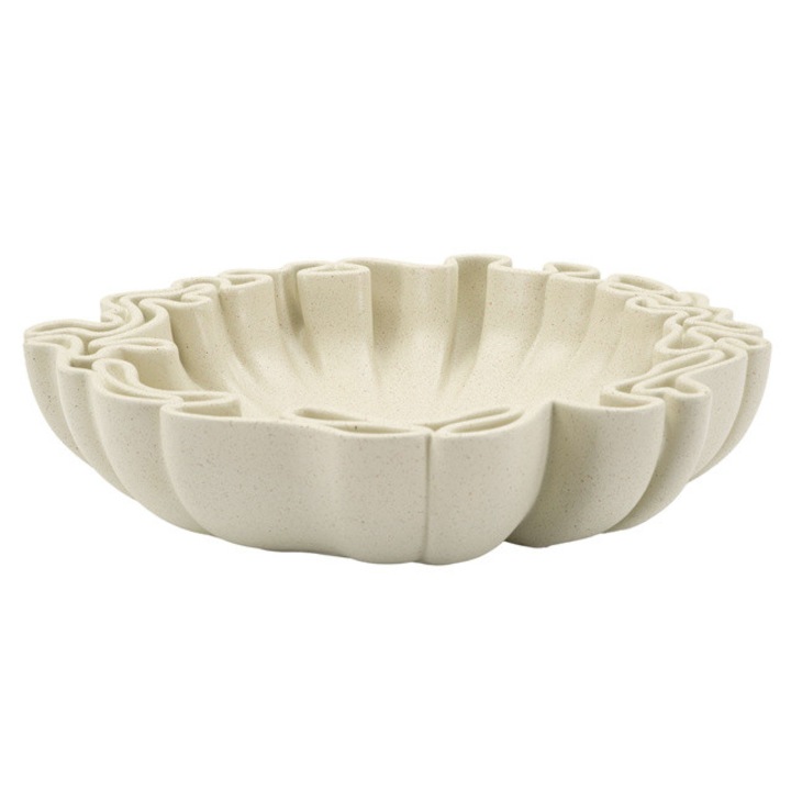 Bol decorativ STONS cu aspect realist de piatra, Ø 30 cm