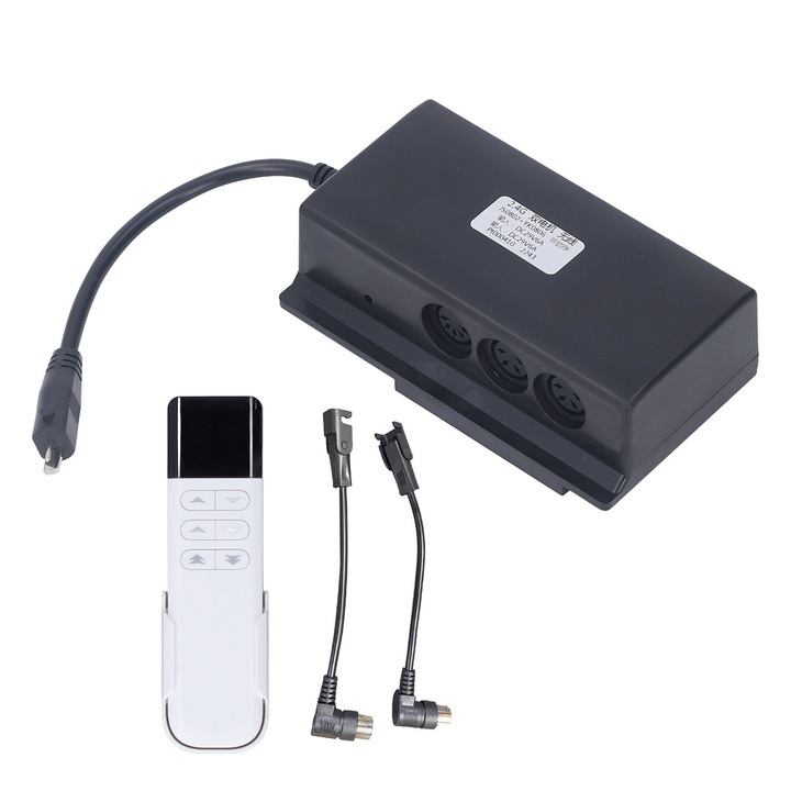 Telecomanda wireless pentru fotoliu reclinabil 2.4G cu un singur motor, telecomanda wireless 1 pentru 2 motoare DC29V, controler electric pentru fotoliu reclinabil