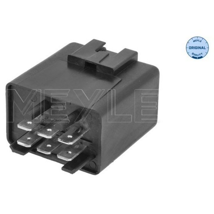 Üzemanyagszivattyú relé MEYLE 514 830 0005, 6 érintkező, 12V, 180W, 42x27x45mm