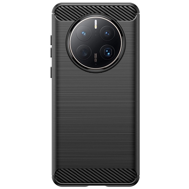 Защитен калъф за Huawei Mate 50 Pro, Flippy, 360° защита, TPU с карбонов елемент, противоплъзгащ, 1.8 мм, черен