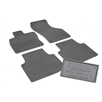 Covorase auto RIGUM dedicate SKODA SUPERB, fabricatie 05.2015 - prezent Covorase auto RIGUM dedicate SKODA SUPERB, fabricatie 05.2015 - prezent