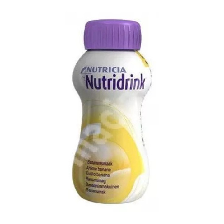 Nutridrink cu aroma de banane, 200 ml, Nutricia