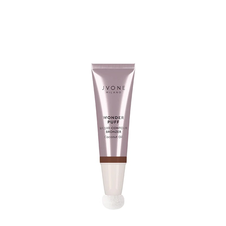 Contur si bronzer Lichid Wonder Puff Jvone Milano 02 Warm, 10 ml