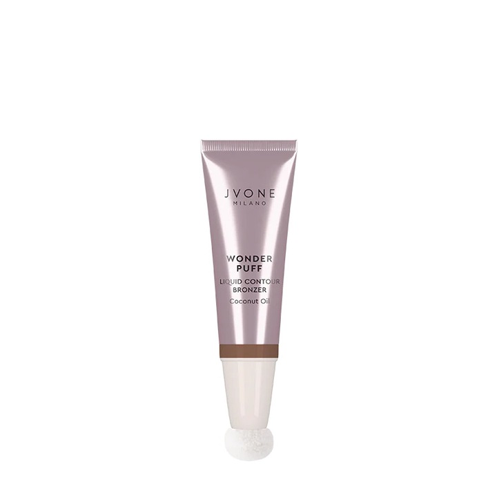 Contur si bronzer Lichid Wonder Puff Jvone Milano 01 Cold, 10 ml