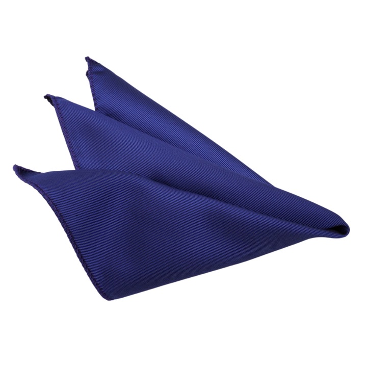 Batista buzunar, Onore, albastru cobalt, microfibra, 23 x 23 cm, model uni