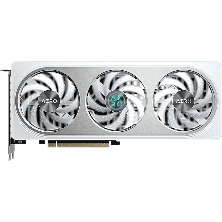 Видеокарта Gigabyte GeForce RTX 5060 AERO OC 8G, GDDR7, 128-битова, бяла