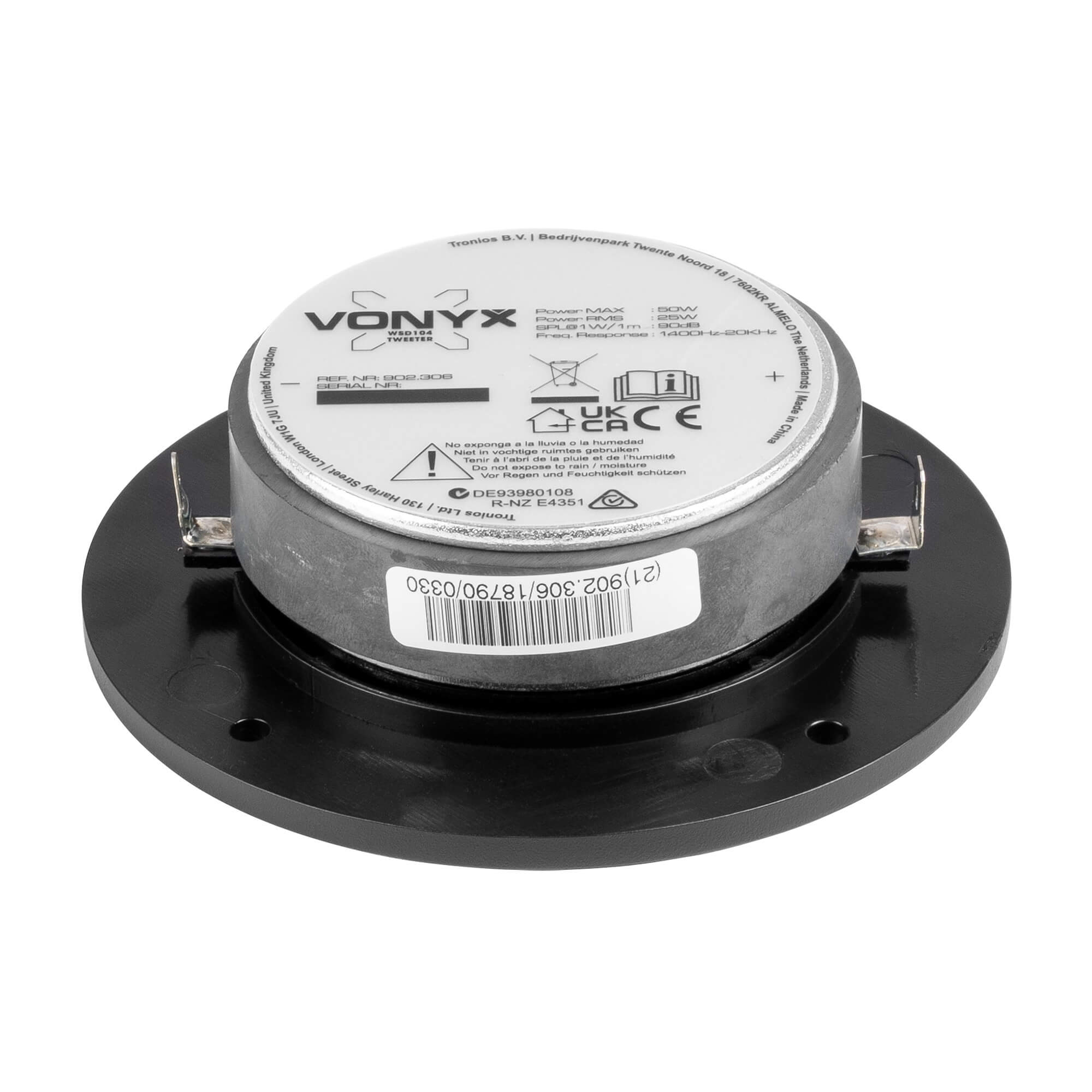 Tweeter Vonyx WSD104 de 50W