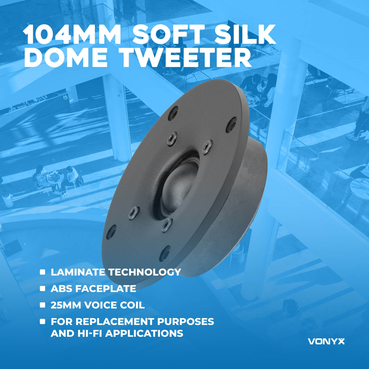 Tweeter Vonyx WSD104 de 50W