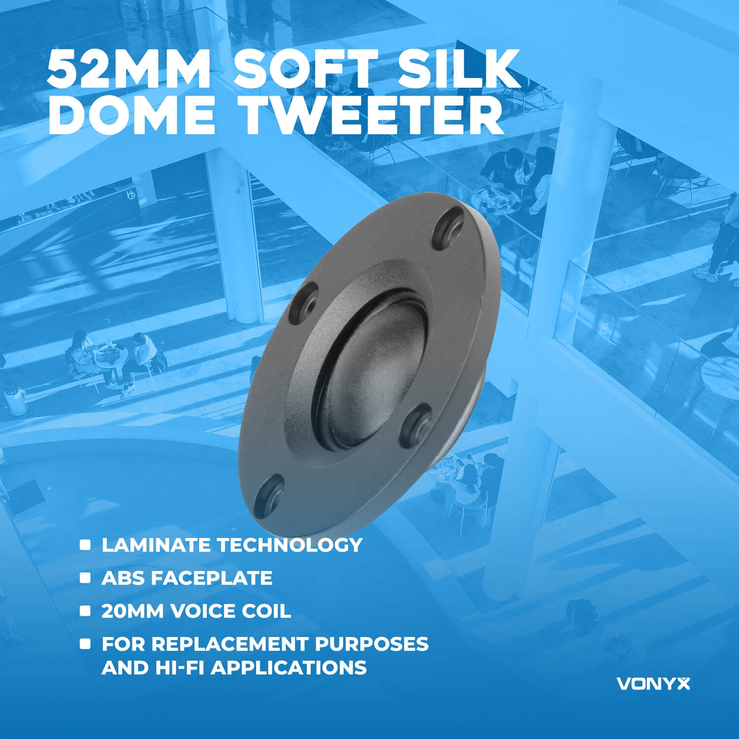 Tweeter Vonyx WSD52 de 30W
