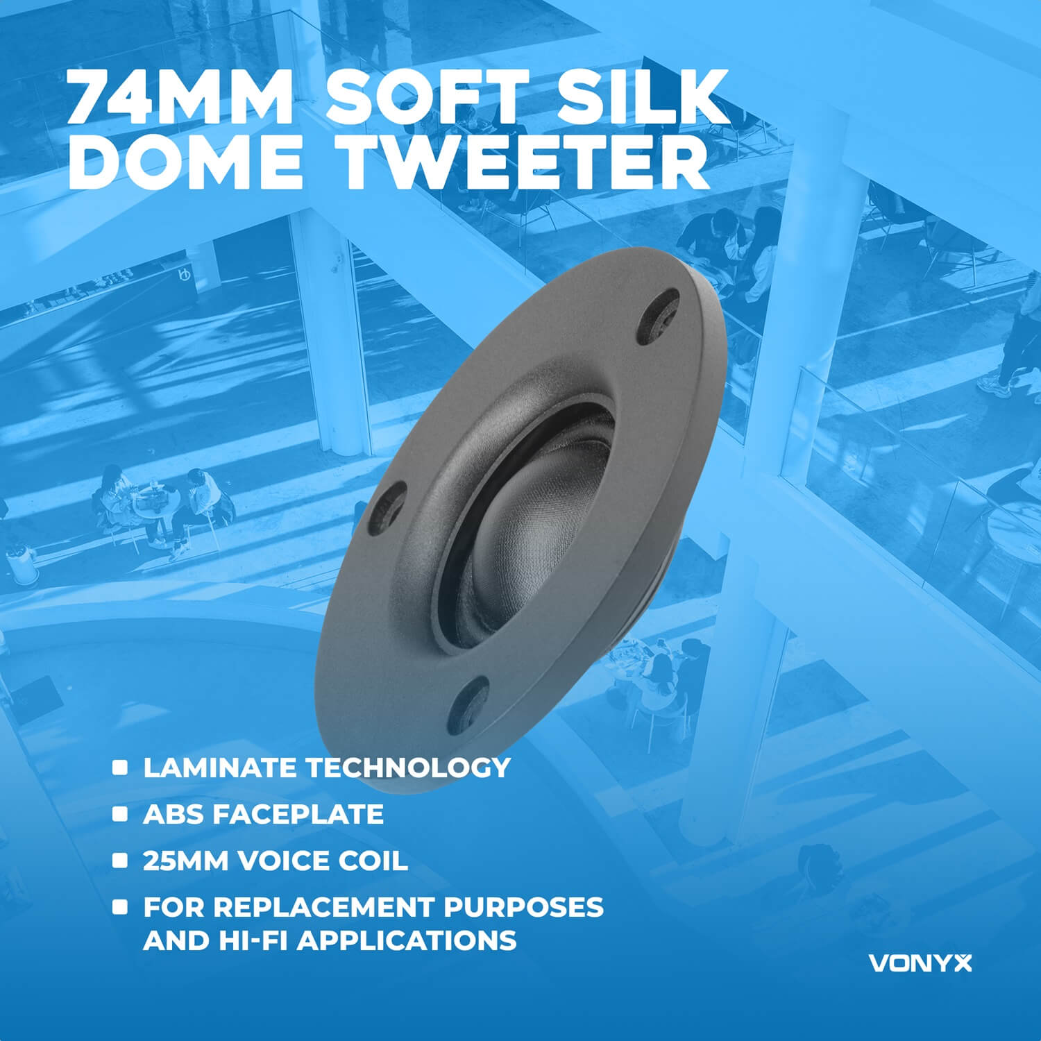 Tweeter Vonyx WSD74 de 40W