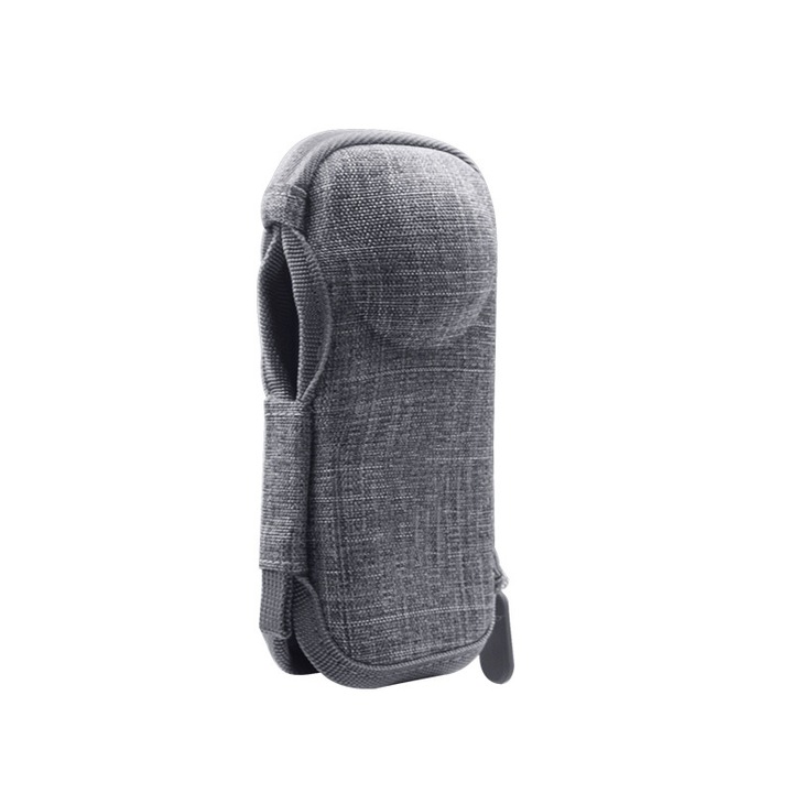 Калъф за Insta360 X4, ударопоглъщащ, водоустойчив, с поларена подплата, сив