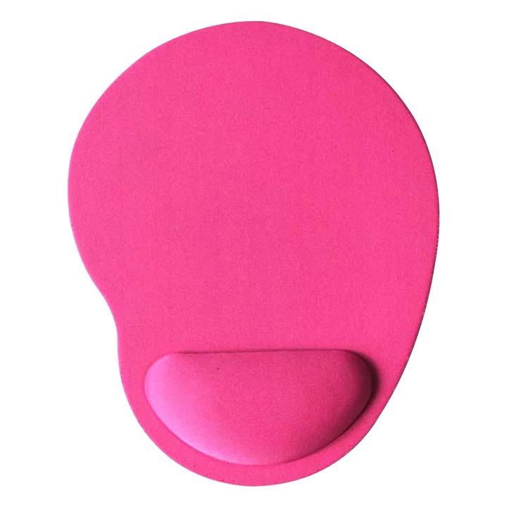 Mousepad gaming YANYXR cu suport ergonomic pentru incheietura, negru, 23x18x2cm