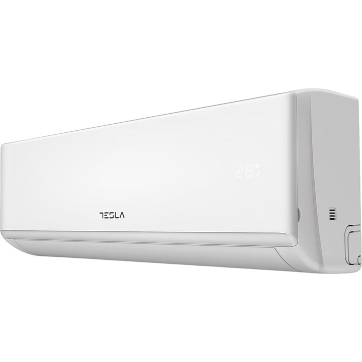 Aer Conditionat TESLA Ambient TT26EXC1, 9000BTU, A++/A+, Functie Incalzire, Inverter, Wi-Fi, Alb