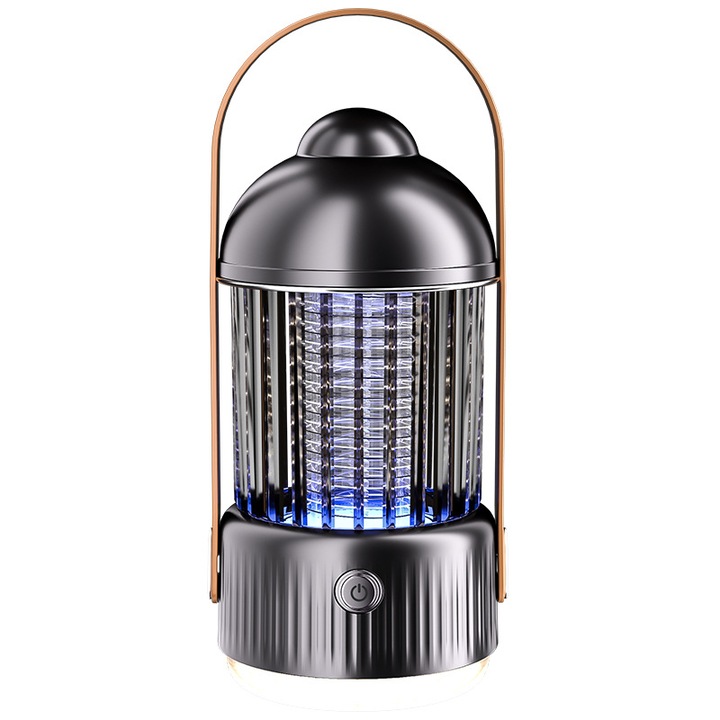 Lampa anti-tantari, iluminat de camping, prinderea undelor de lumina, soc electric cu presiune puternica, baterie 4000mah, incarcare tip C, silentioasa