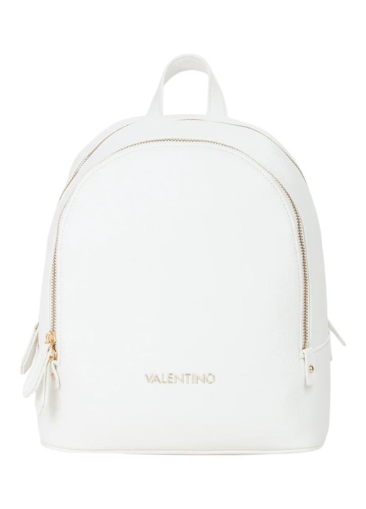 Rucsac dama Valentino Bags Brixton City, piele sintetica, 27x26x12cm, alb