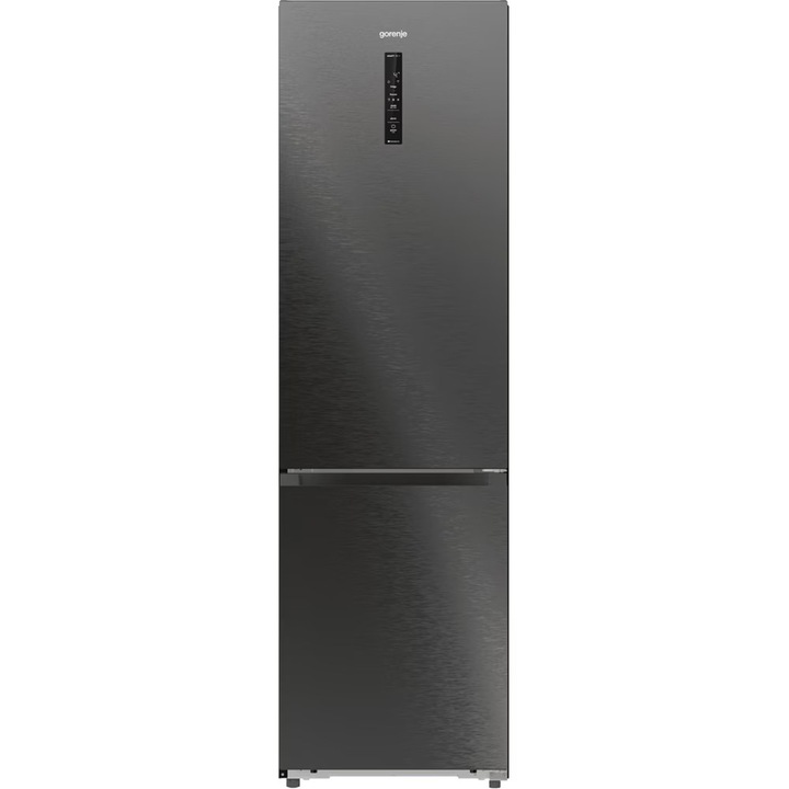 Combina Frigorifica GORENJE NRB620C61BX4WFE, NoFrost Plus, 413 l, H 203 cm, Clasa C, Wi-Fi, Antracit