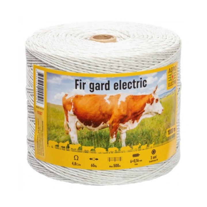 Fir gard electric - 1000 m - 65 kg - 4, 8 Ω/m